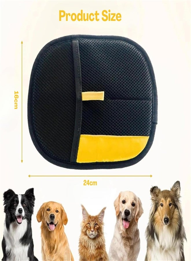 Flavizo Pet Hair Remover Glove for Dogs and Cats, Comfortable Pets Hair Cleaning Gloves, Deshedding Mitt for Grooming Bathing Massaging - Image 2